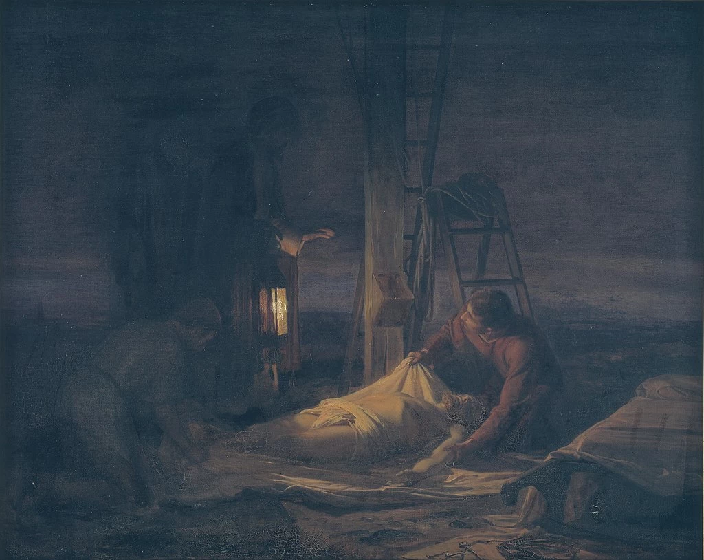 Deposizione di Gesù, 1886 - Statens Museum for Kuns